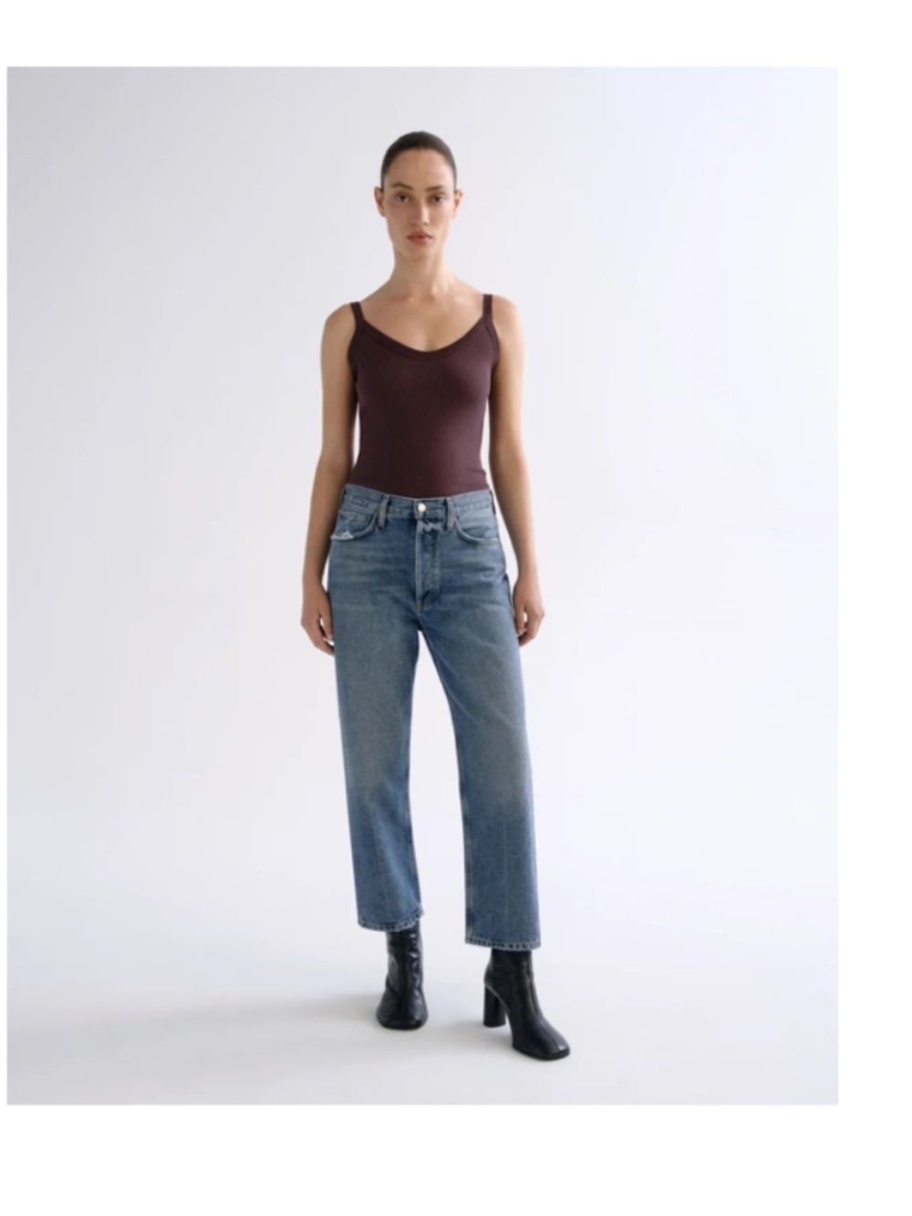 Agolde 90's Mid Rise Jean in Hooked